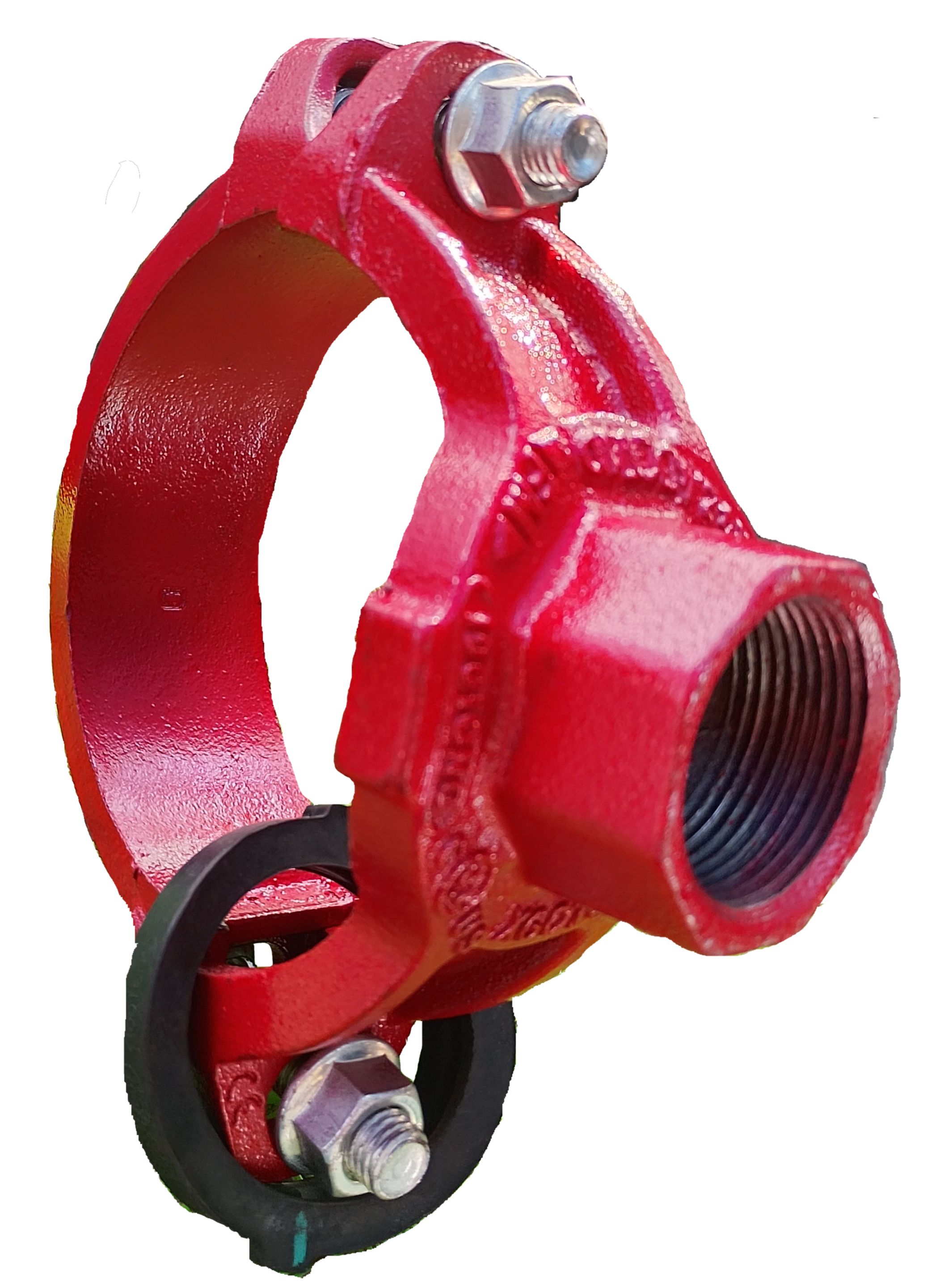 TEE MECANICA ROSCADA DE 4" X 1 1/4"